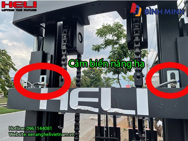 Cảm Biến Trên Xe Nâng Heli 600 Kg