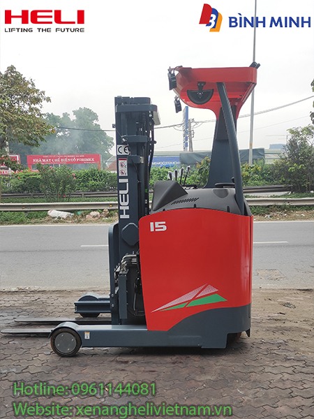 Xe Nâng Reach Truck đứng Lái