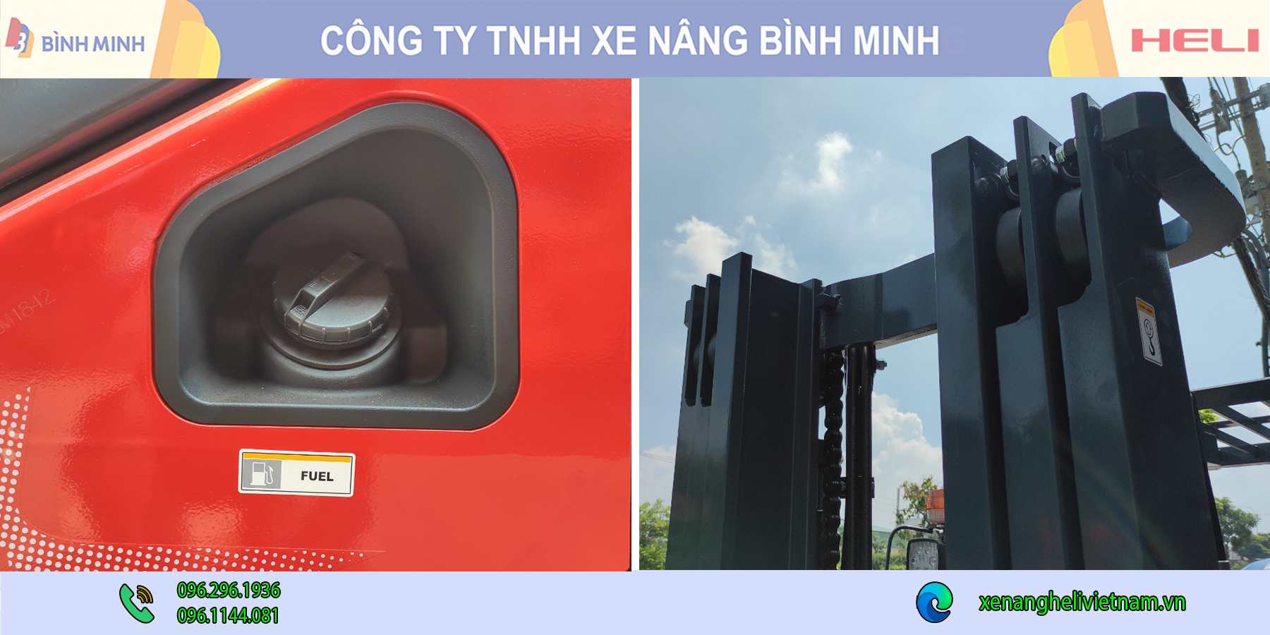 Chi Tiết Trên Xe Nâng Dầu 2,5 Tấn H3