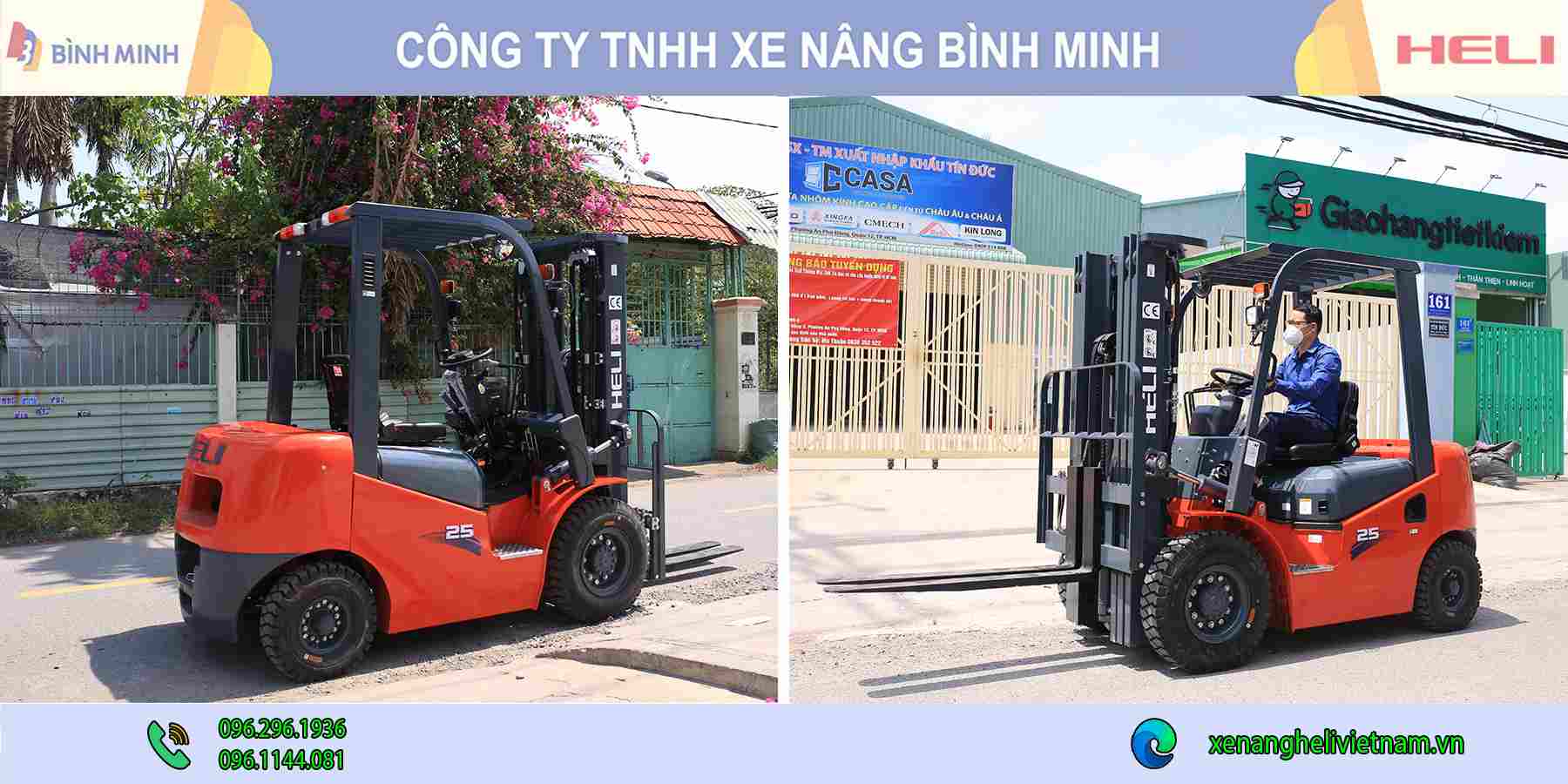 Xe Nâng Dầu 2,5 Tấn K2