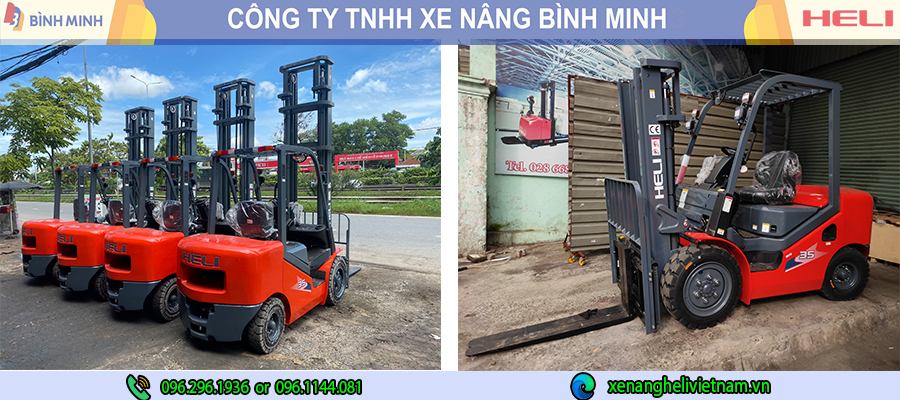 Xe Nâng Dầu 3,5 Tấn H3