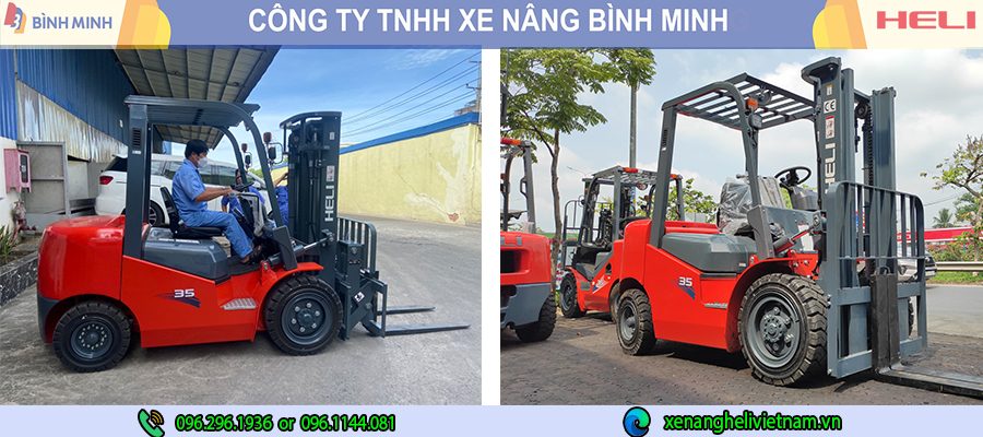 Xe Nâng Dầu 3,5 Tấn K2 Series