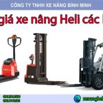 Báo Giá Xe Nâng Heli Các Loại