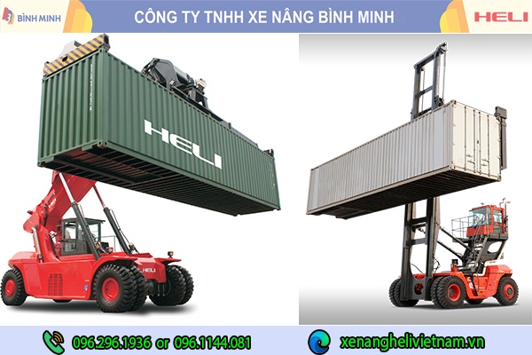 Xe Nâng Gắp Container