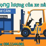 Trọng Lượng Của Xe Nâng