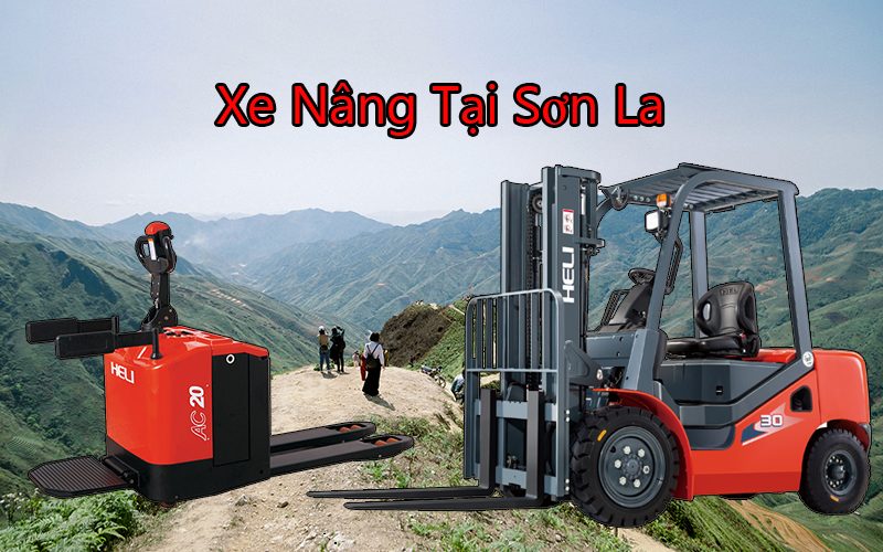 Xe nâng tại Sơn La