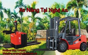 xe nang tai nghe an