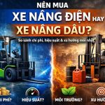 nen mua xe nang dien hay xe nang dau